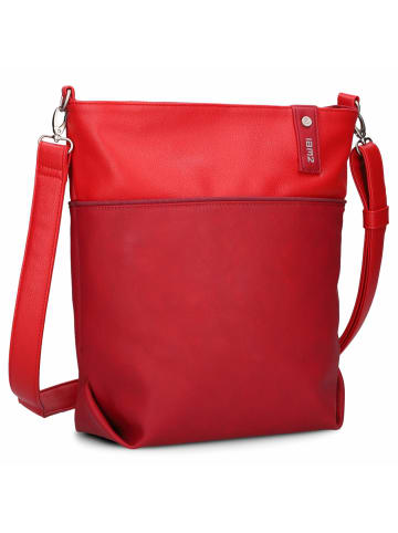 Zwei Jana J12 - Schultertasche 33 cm in cherry