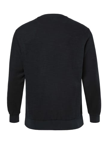 Men Plus Sweatshirt in schwarz