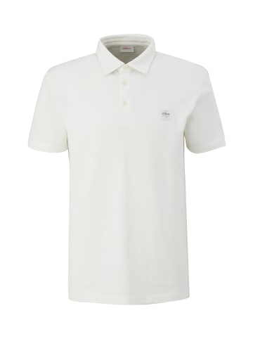 s.Oliver Polo-Shirt in 0120_weiß