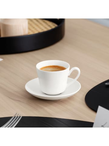 Villeroy & Boch Espressountertasse 6 Stk Twist White in weiß