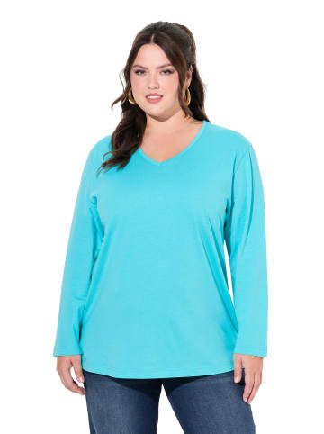 Ulla Popken Shirt in tiefes aqua
