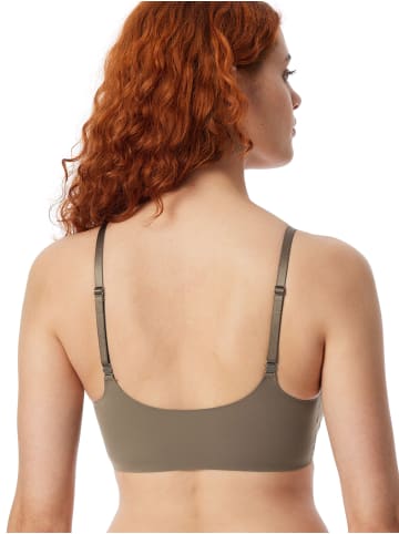 Schiesser Bustier Invisible Soft Padded in Taupe