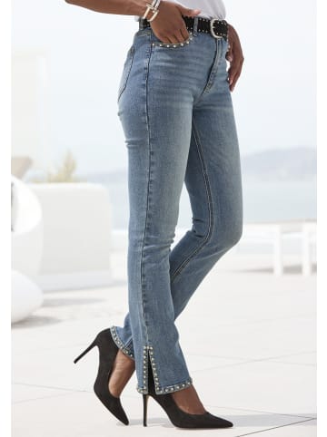 Buffalo 5-Pocket-Jeans in blue washed