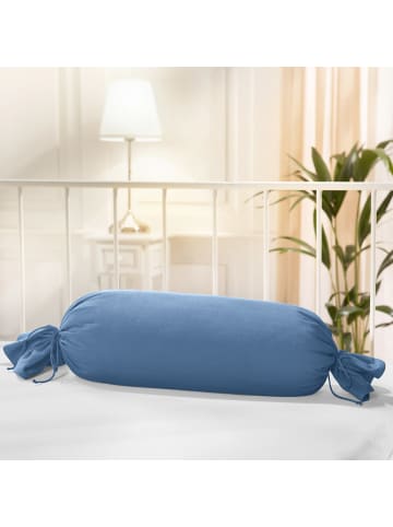 Erwin Müller Interlock-Jersey Nackenrollenbezug in rauchblau