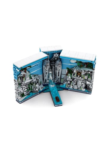 Reobrix 66039 Faltbares Klemmbaustein Diorama 3307 Teile