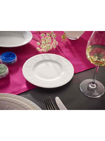 Villeroy & Boch 6er Set Brotteller Cellini ø 18 cm weiß in weiß