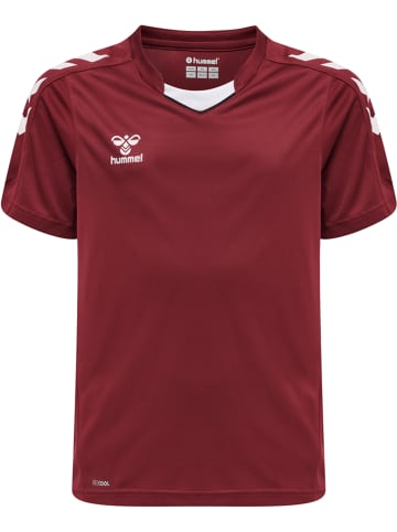 Hummel Hummel T-Shirt Hmlcore Multisport Unisex Kinder Atmungsaktiv Feuchtigkeitsabsorbierenden in MAROON