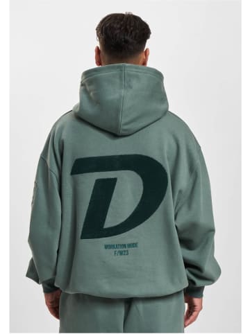 DEF Hoodie "Workation Hoody" in Grün