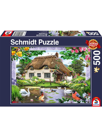 Schmidt Spiele Romantisches Landhaus. 500 Teile | Erwachsenenpuzzle