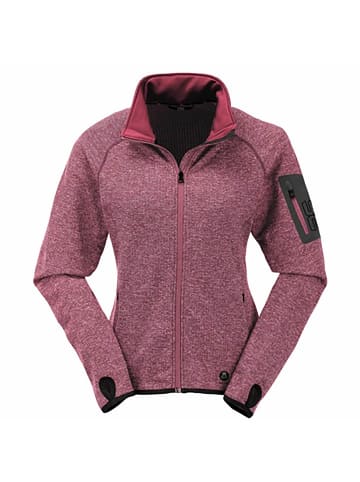 Maul Sport Megastretch Fleecejacke Gratlspitze II in Beere