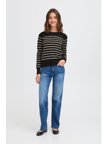 Oxmo Strickpullover OXKeana in Schwarz