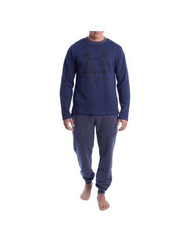 Kisses and Love Schlafanzug in Blue