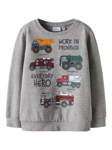 name it Sweatshirt in Grey Melange