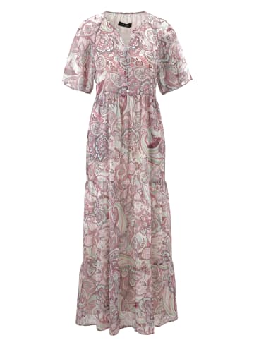 Aniston SELECTED Maxikleid in rose-mintgrün-beige-natur-braun-altrosa-offwhite