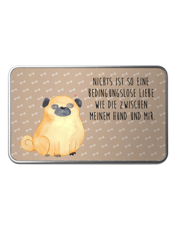 Mr. & Mrs. Panda Dose Mops mit Spruch in Hundeglück