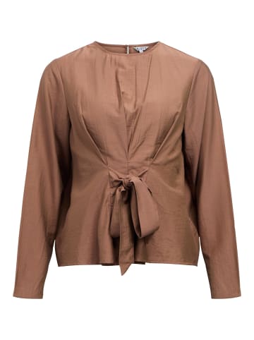 Object Bluse in Cocoa Brown
