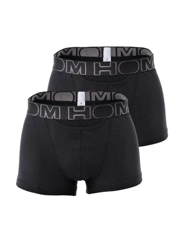 HOM Boxershort 2er Pack in Schwarz