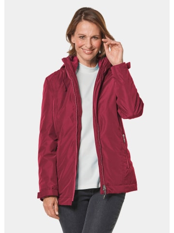 GOLDNER 3 in 1-Jacke in winterrot / merlot