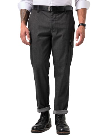 JP1880 Cargohose lang in anthrazit melange