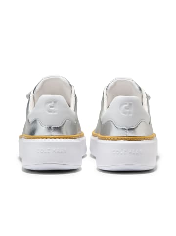 Cole Haan Sneaker Lo GRANDPRO TOPSPIN TRIPLE STRAP SNEAKER in SILVER TALCAOPTIC WHITE