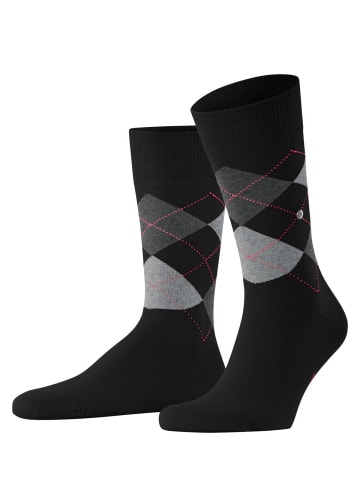 Burlington Socken 1er Pack in Schwarz/Grau