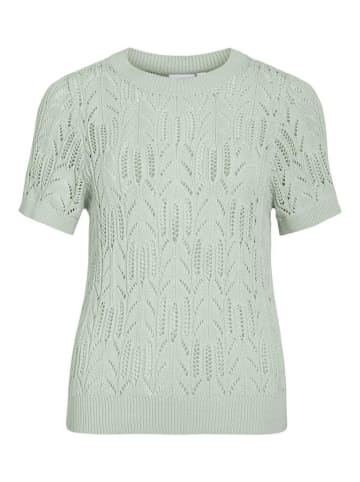 Vila T-Shirt in silt green