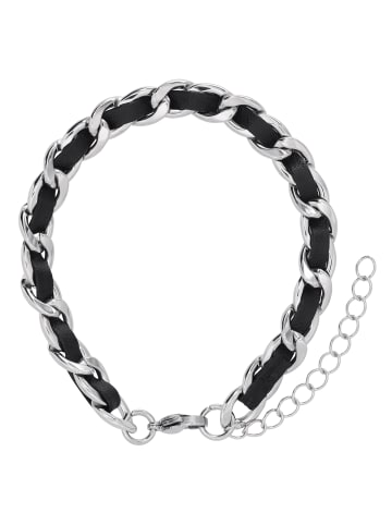 Steel_Art Gliederarmband Damen Vicky schwarz farben in Schwarz