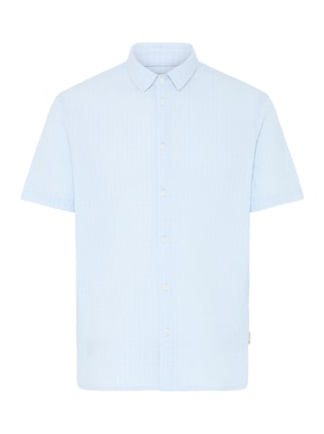 BLEND Kurzarmhemd BHBarny in Blau