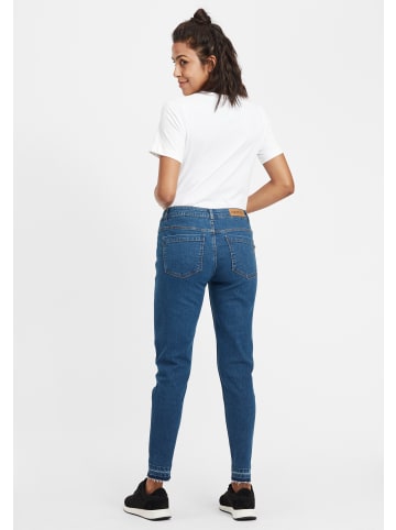 Oxmo 5-Pocket-Jeans in blau