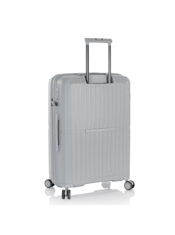 Heys AirLite 4 Rollen Trolley M 66 cm mit Dehnfalte in grey