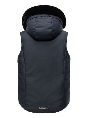 Navahoo Steppweste Zimthäschen XIV in Navy