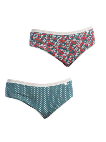 Janira 2er-Set: Pantys in Green