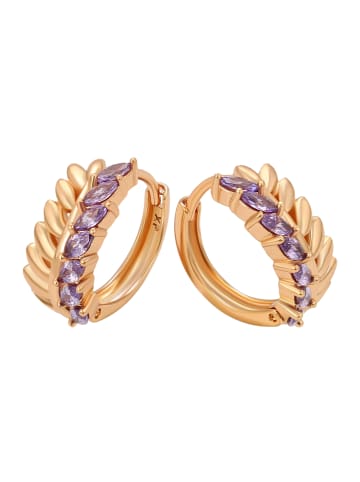 faina Earrings in Rose Gold
