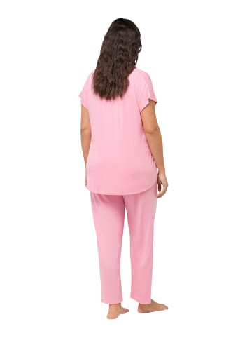 Ulla Popken Pyjama in rosa