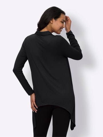 Sieh an! Zipfelshirt in schwarz