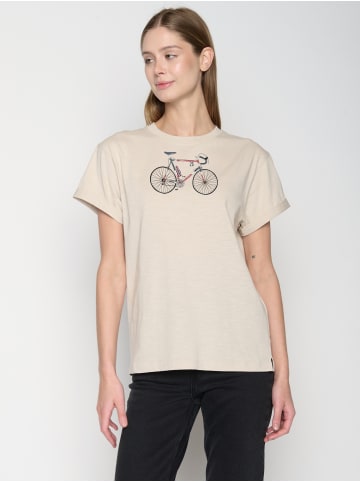 GreenBomb T-Shirt Bike Norway in Off White