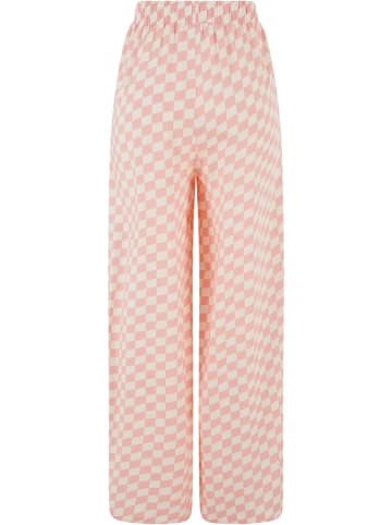 Urban Classics Hosen in lemonadepinkcheck
