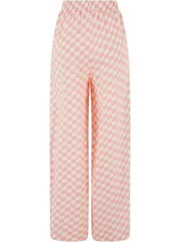 Urban Classics Hosen in lemonadepinkcheck