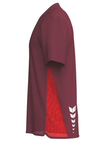 erima Unisex Erwachsene, Erwachsene T-Shirt in bordeaux/rot