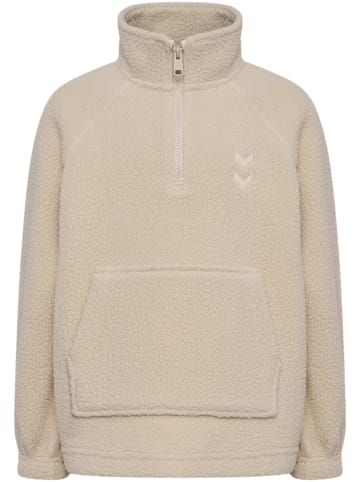 Hummel Halbreißverschluss Sweatshirt Hmljr Martini Kinder in OATMEAL