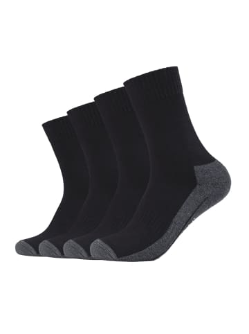 camano Socken 4er Pack in Schwarz