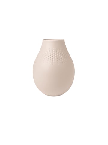 Villeroy & Boch Vase Perle hoch Manufacture Collier beige in beige