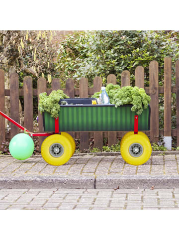 relaxdays 4x Sackkarrenrad in Gelb/ Grau - 3.00-4