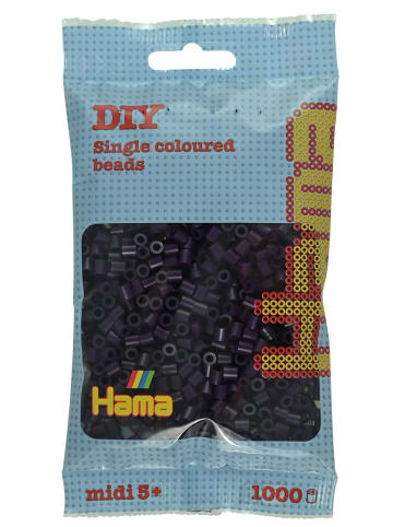 Hama Beutel mit 1000 Midi-Bügelperlen aubergine - ab 5 Jahren