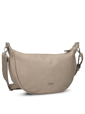 Zwei Mademoiselle M70 - Umhängetasche 34 cm (sand) in nubuk-cappuccino