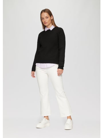 s.Oliver Strickpullover langarm in Schwarz