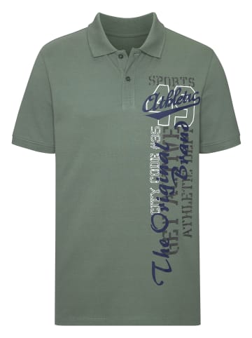 John Devin Poloshirt in salbei