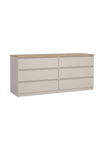 ebuy24 Kommode Naia Eiche 154 x 50 cm