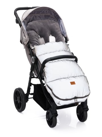 fillikid Winterfußsack Kinley Exklusiv in Reflect Silber