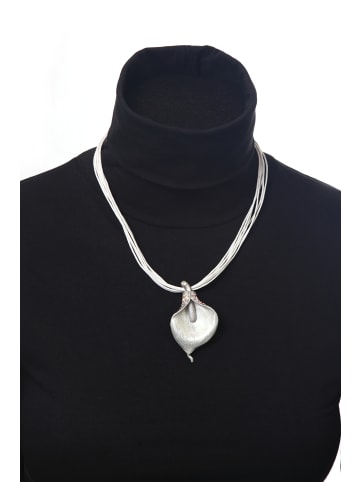 collezione alessandro Kurze Kette " Clara " in weiß